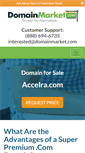 Mobile Screenshot of accelra.com